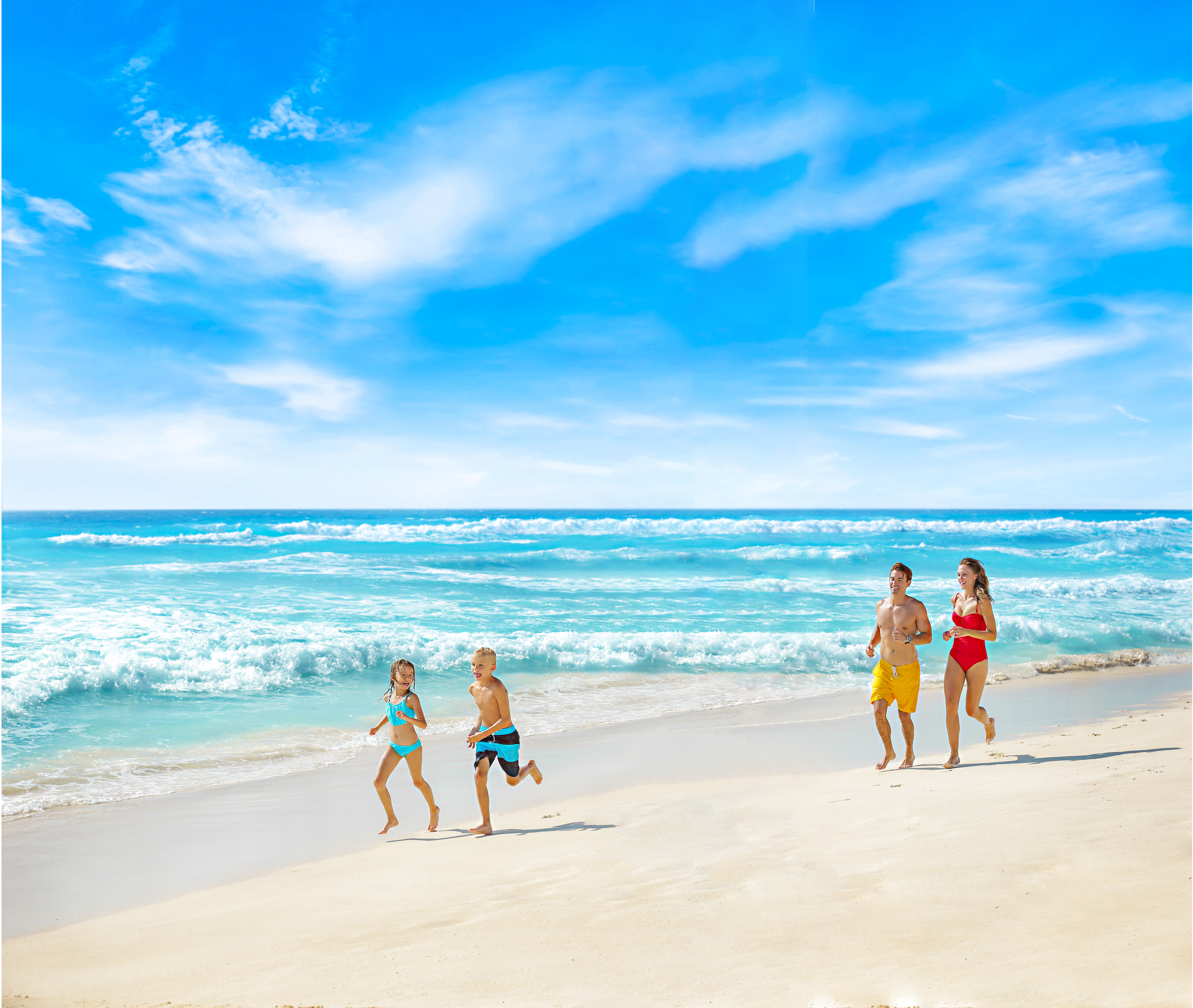 Family at the Beach